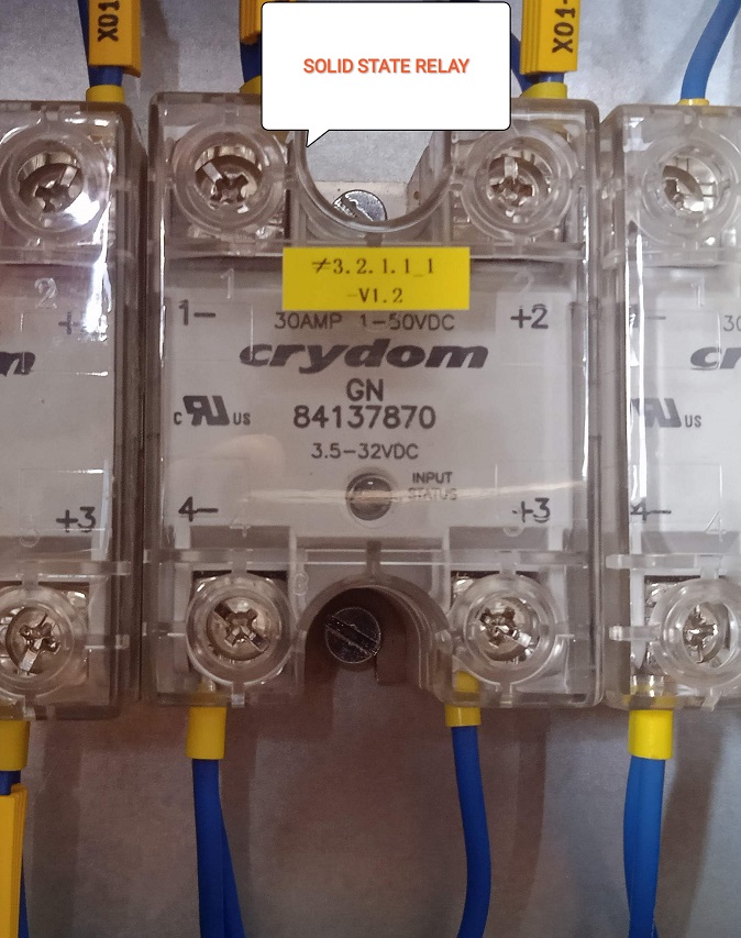 SOLIDSTATE RELAY,MAKER:CRYDOM, MODEL NO:GN 84137870,30AMP OUTPUT